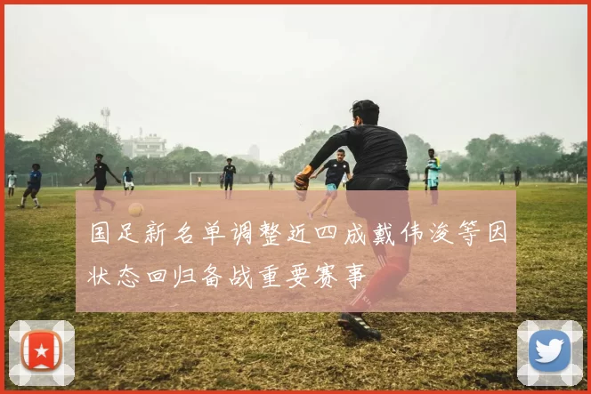 国足新名单调整近四成戴伟浚等因状态回归备战重要赛事