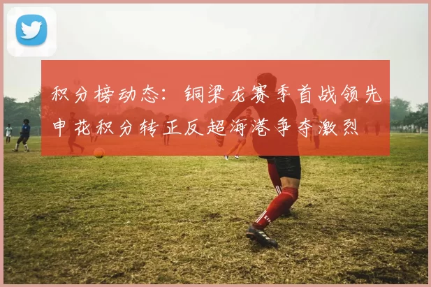 积分榜动态：铜梁龙赛季首战领先申花积分转正反超海港争夺激烈